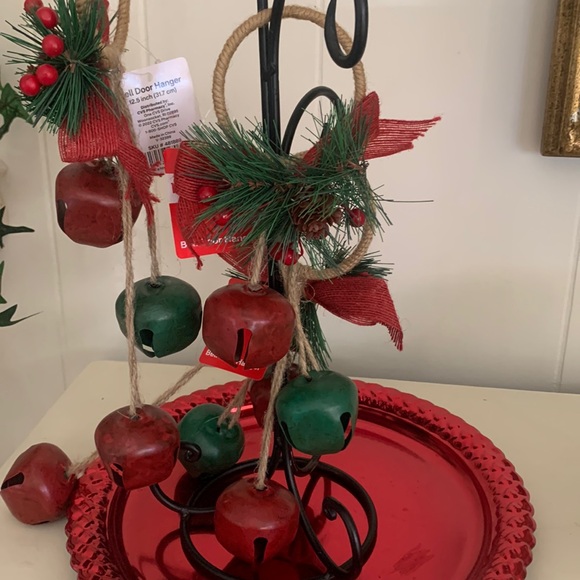 🆕 MERRY BRIGHT Christmas Bells Doorknocker - Picture 5 of 10